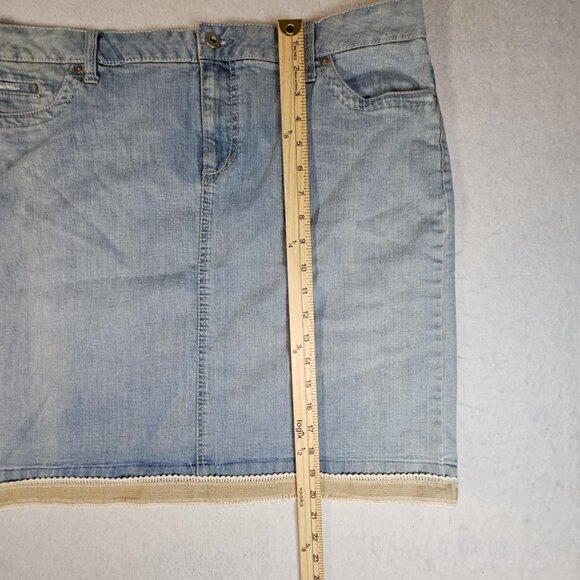Fashion Bug Denim Skirt Size 16 - Picture 5 of 8